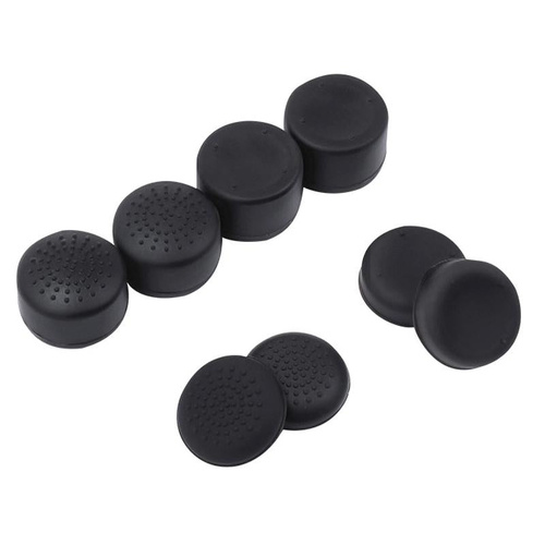 8-piece Silicone Joystick Cap Set for Ps5 / Ps4 - Black - Main Image