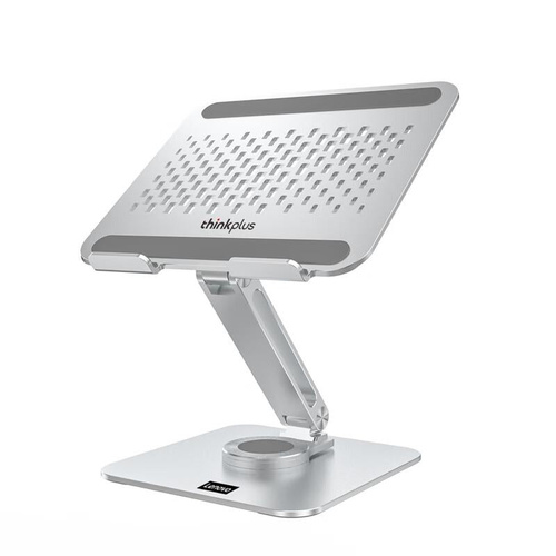 Lenovo Thinkplus Desktop Laptop Holder - Silver - Main Image