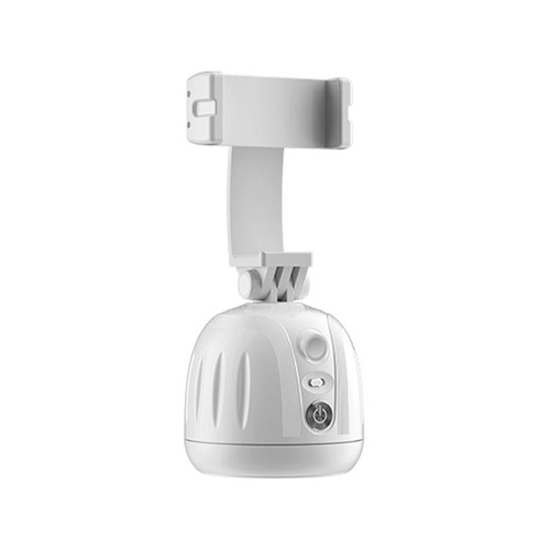 Smart 360 Degree Live Video Recording Desktop Stabilizer - White - Main Image