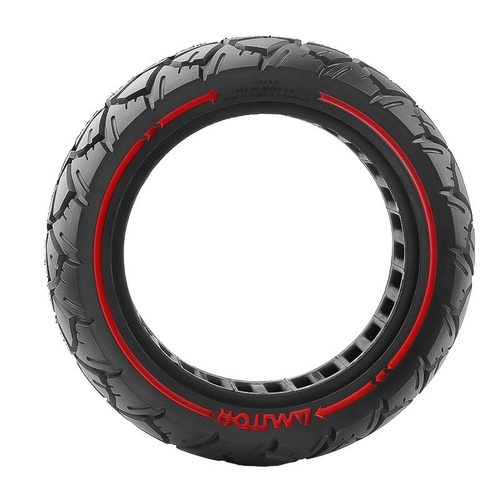 Electric Scooter Tire - 10x3 53.5 Card 255x80 & 80 / 65-6.5 Universal Off-road Red - Main Image