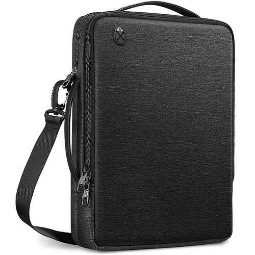Waterproof Multifunctional Laptop Bag - 13.3-14 Inch - Black - Main Image