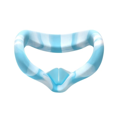 Silicone Vr Eye Cover for Oculus Quest 2 - Anti-sweat - White Blue - Main Image