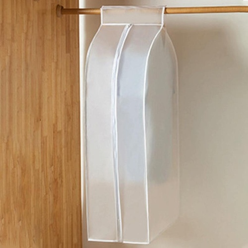Waterproof Hanging Storage Bag for Dustproof Organization - White - Main Image