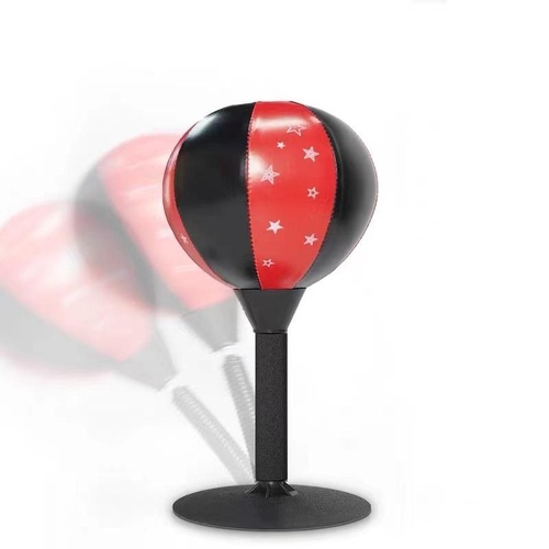Desktop Boxing Speed Ball With Reaction Target - Red / Black - Main Image
