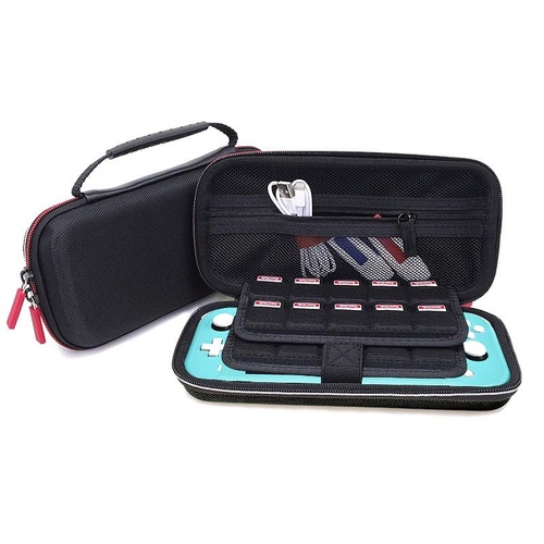 Compact Nintendo Switch Lite Carrying Case - Black - Main Image