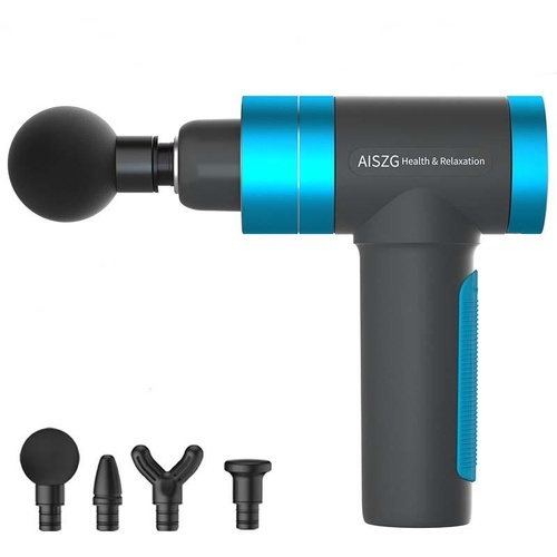 Ultimate Rechargeable Muscle Massage Gun - Blue - Main Image