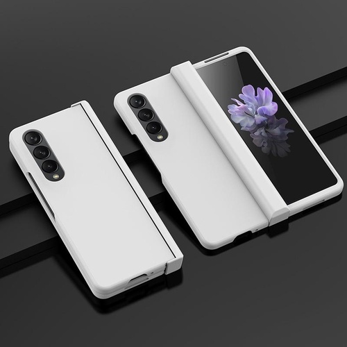 Foldable Skin Feel Case for Samsung Galaxy z Fold 4 / 5g - White - Main Image