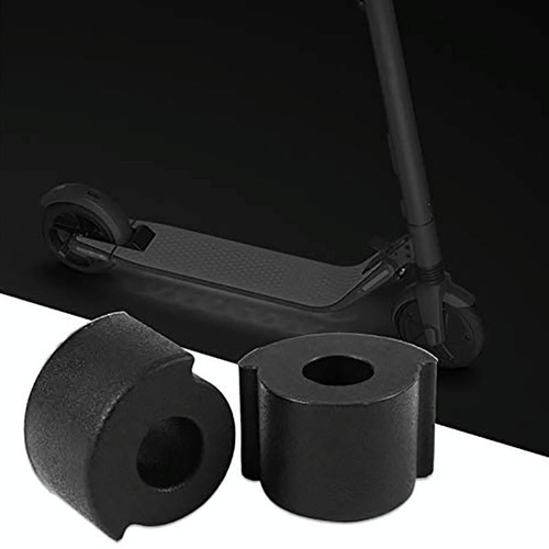 2-pack Silicone Shock Pads for Ninebot Es2 Scooter - Black - Main Image