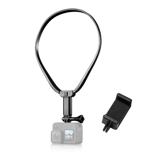 Neck Mount For Sports Camera And Cell Phone Vlogging - Main Image