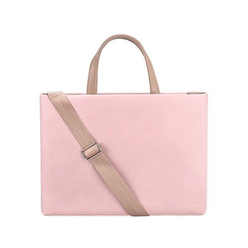 13.3 Inch Lightweight Laptop Bag with Detachable Strap - Pink - Main Image