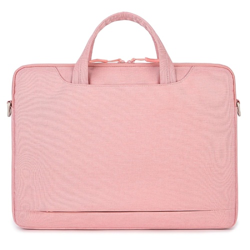 Versatile Laptop Shoulder Bag - Single Strap - Pink - Main Image