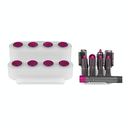 8-attachment Dyson Airwrap Storage Rack in Rose Red - Main Image