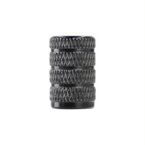 Aluminum Alloy Gas Mouth for Xiaomi M365 / Pro Electric Scooter - Dust-proof - Black - Main Image