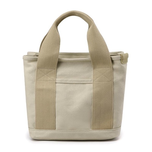 Multi Compartment Shoulder Bag - 3d Design - Khaki - Main Image