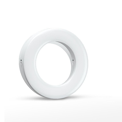 Selfie Ring Light for Mobile Phones - Beauty Enhancer - White - Main Image