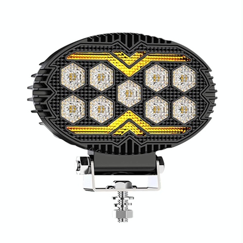 5.5 Inch Elliptical Hybrid Luminous Seagull Angel Eye Car Work Light - Main Image
