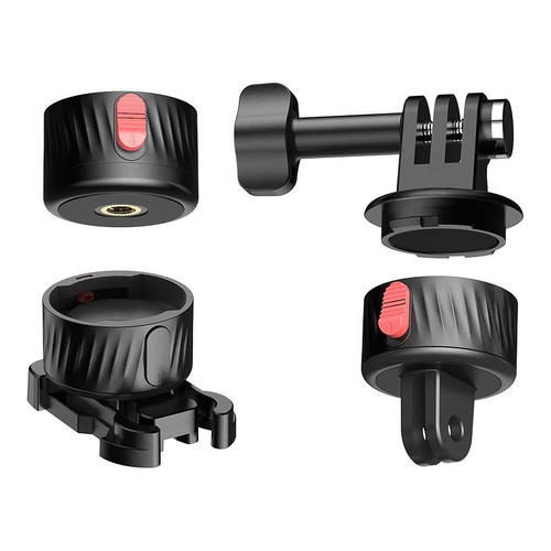 3-piece Magnetic Gimbal Base Adapter for Gopro / Insta360 Go 3 Action Camera - Main Image