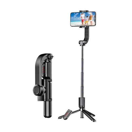 Smart Anti-shake Selfie Stick with Bluetooth Remote - Main Image
