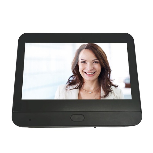1080P Wifi Smart Cat Eye Video Doorbell With 4.3 Colour Screen And Hidden Graffiti Design - Black - Main Image