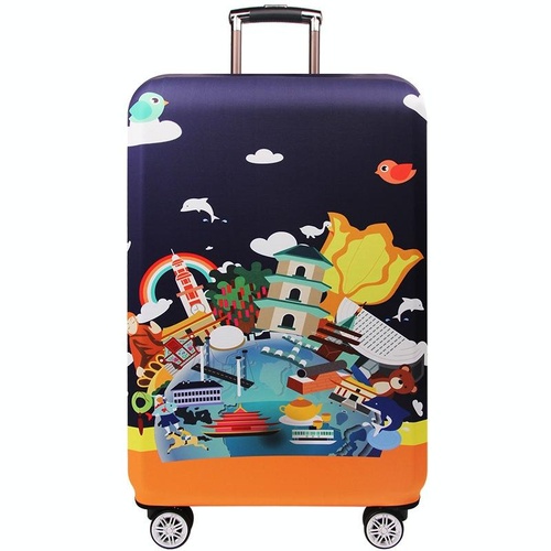 Protective Cover for Luggage Compartment - Dust-proof and Wear-resistant - Medium Size - Chinese Interest - Main Image
