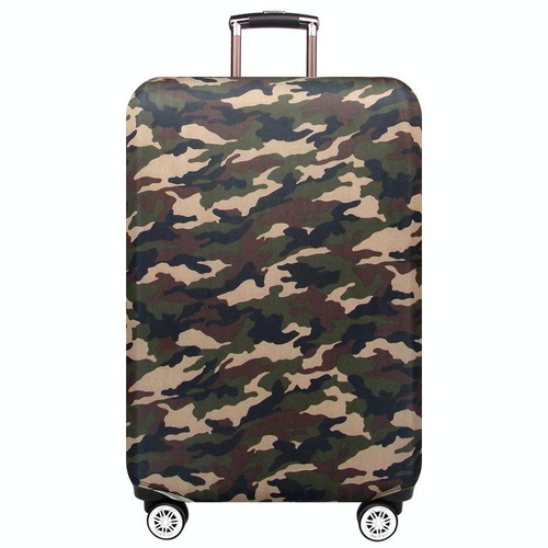 Protective Dustproof Cover for Travel Trolley Suitcase - Medium Size - Camouflage 1 - Main Image