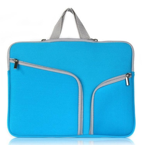 13 Inch Multi-Pocket Laptop Liner Bag For Diving Material Computer - Blue - Main Image