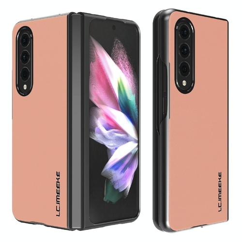 Leather Shockproof Case for Samsung Galaxy z Fold 4 / 5g - Pink - Main Image