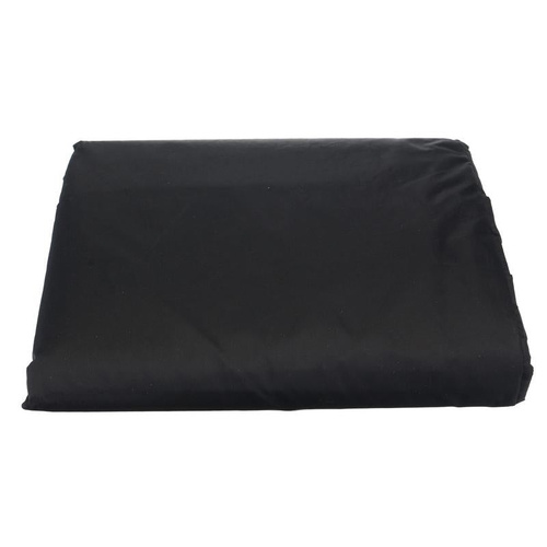 Waterproof Outdoor Corner Sofa Cover - 286x222x82cm - Black - Main Image