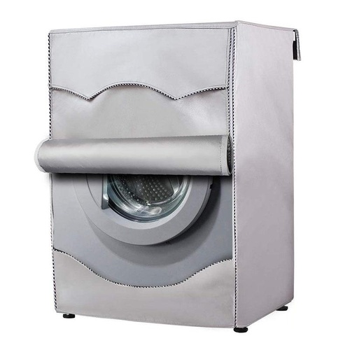Waterproof Dustproof Cover for 420d Roller Boiler Washing Machine - 60x53x85cm Size - Silver - 60X64X85Cm - Main Image