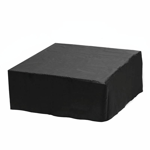 244x244x90cm Waterproof & Dustproof Cover for Bathtub Swimming Pool Table & Chair - Protects from Falling Leaves - Black - Main Image