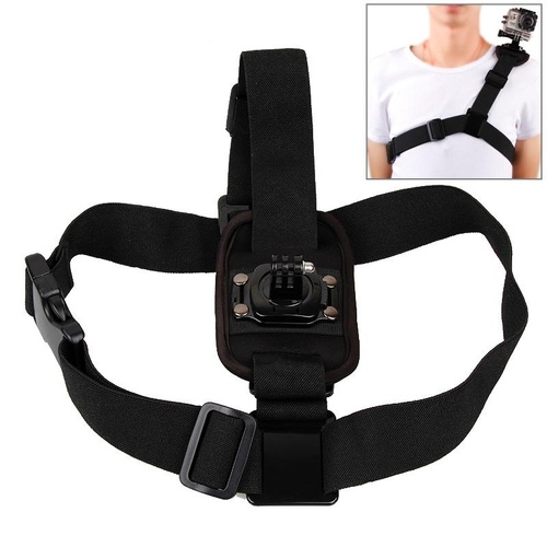 360 Degree Rotating Single Shoulder Chest Belt for Gopro Hero12 Sports Camera - Main Image
