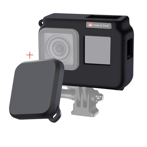 Silicone Case with Lens Cap for Insta360 one r - Shockproof - Main Image
