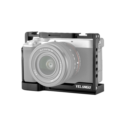 Sony Alpha 7C Video Camera Cage Stabilizer - Black - Main Image
