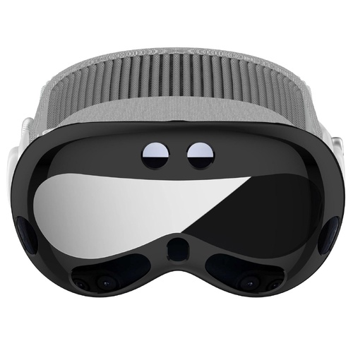 Vr Case for Apple Vision Pro - Electroplated Tpu - Black - Main Image