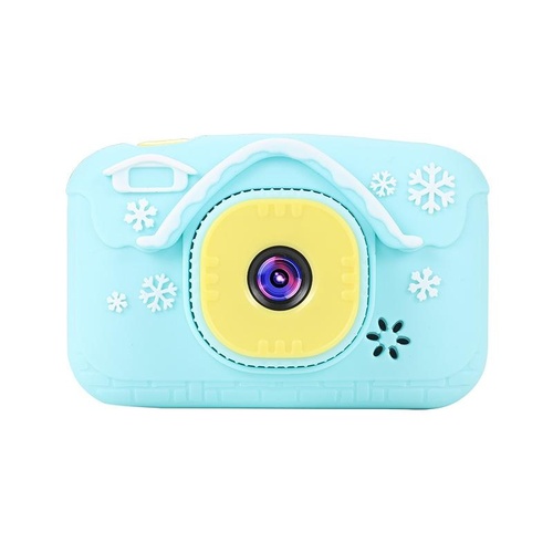 Mini Children Camera with 2.0 Hd Screen - V8 Digital Toy Camera - Blue - Main Image