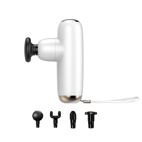 Compact Multi-Gear Fascial Massager For Home Use - White - Main Image