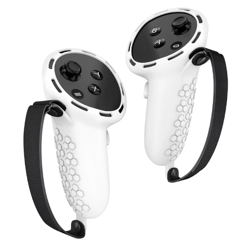 Non-slip Silicone Cover for Meta Quest 3 Vr Controllers - White - Main Image