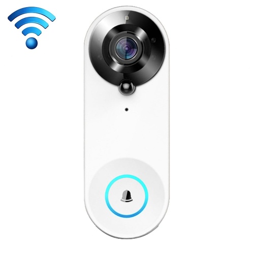 1080P Smart Doorbell With 150 Degree Wide Angle - White - Main Image