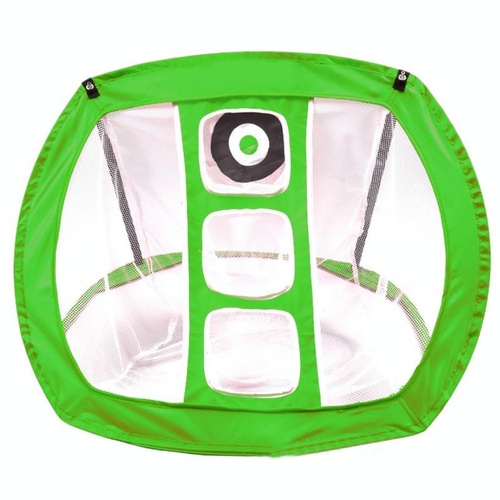 Foldable Square Golf Net for Indoor Practice - Green - Main Image