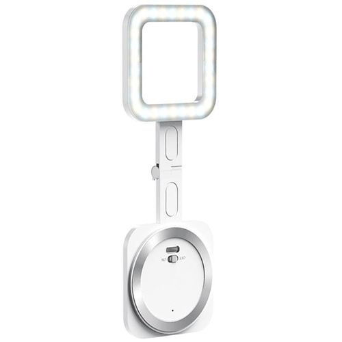Portable Magnetic Selfie Light for Live Streaming and Skin Beauty - White - Main Image