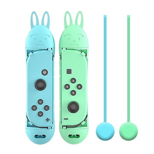 Jump Rope Controller for Nintendo Switch Joy Con - Green Blue - Main Image