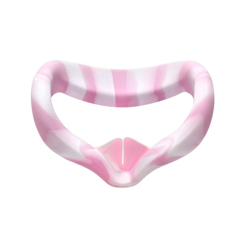 Silicone Vr Eye Cover for Oculus Quest 2 - Anti-sweat - White Pink - Main Image