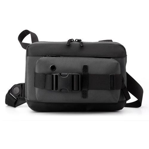 Functional Men Chest Bag Versatile Messenger Bag For Everyday Use - Grey - Main Image