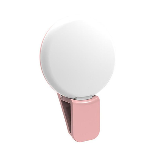2-pack Led Selfie Light for Mobile Phone Photography - Pink - Main Image