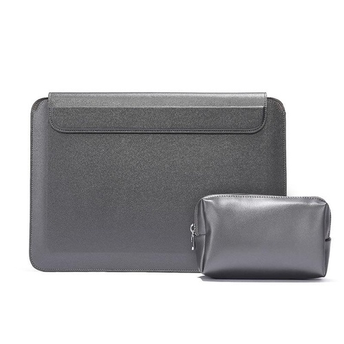 13-inch Multifunctional Laptop Stand Bag - Black - Gray With Power Bag - Main Image
