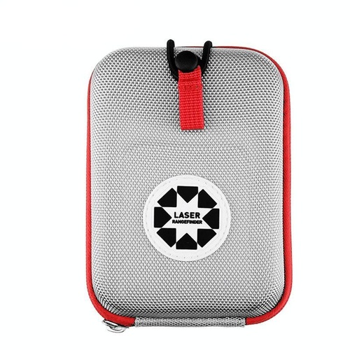 Lightweight Golf Rangefinder Waist Pack - Portable Belt Bag - Gray-Red - Main Image