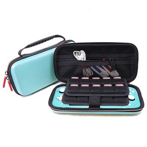 Compact Nintendo Switch Lite Carrying Case - Green - Main Image