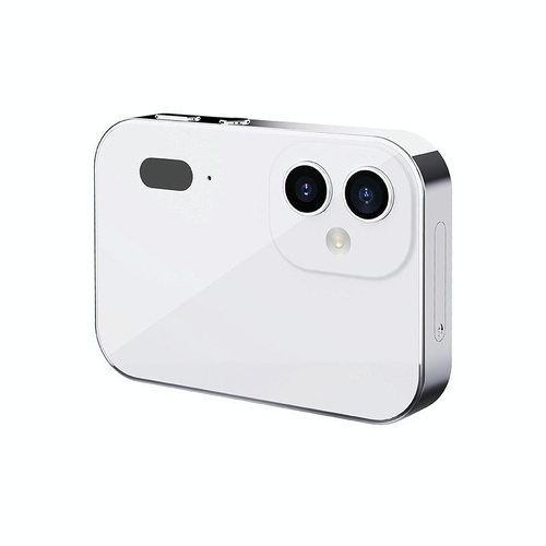 Smart Hd Digital Camera With Touch Screen And Video Recording - Excludes Memory - White - Main Image