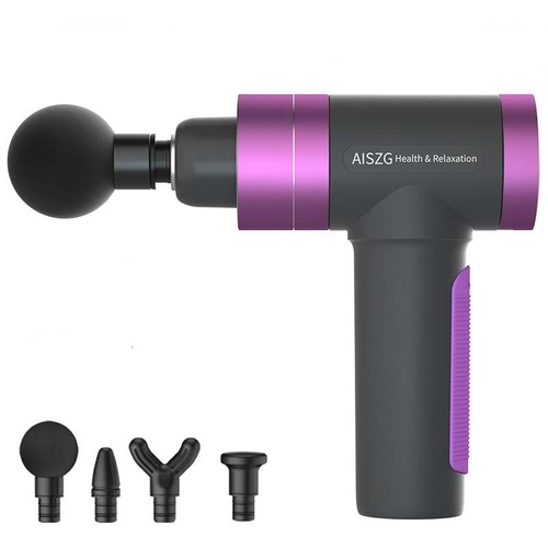 Ultimate Rechargeable Muscle Massage Gun - Purple - Main Image