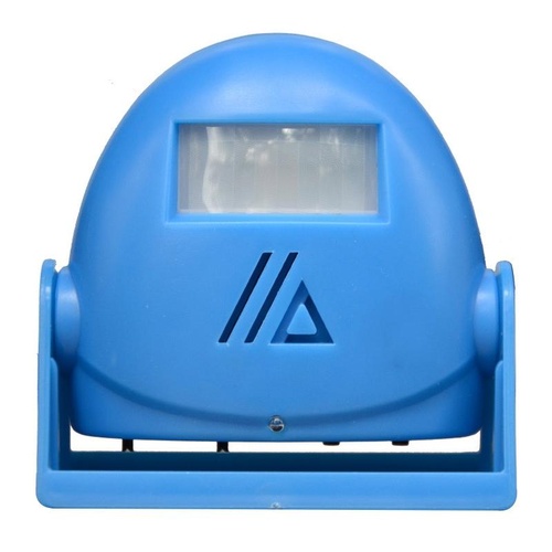 Smart Wireless Doorbell With Motion Sensor And Voice Prompt - Blue - Main Image